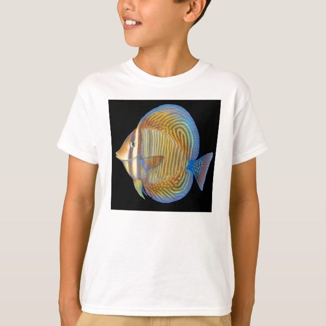 Camiseta Sailfin Tang Kids Ringer T-Shirt (Frente)