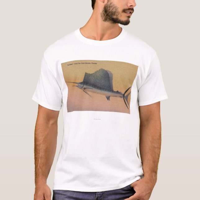 Camiseta Sailfish do Gulf Stream, FloridaFlorida (Frente)