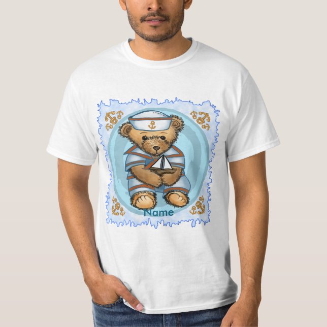 Camiseta Sailor Bear  (Frente)