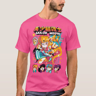 Camiseta Sailor Meow