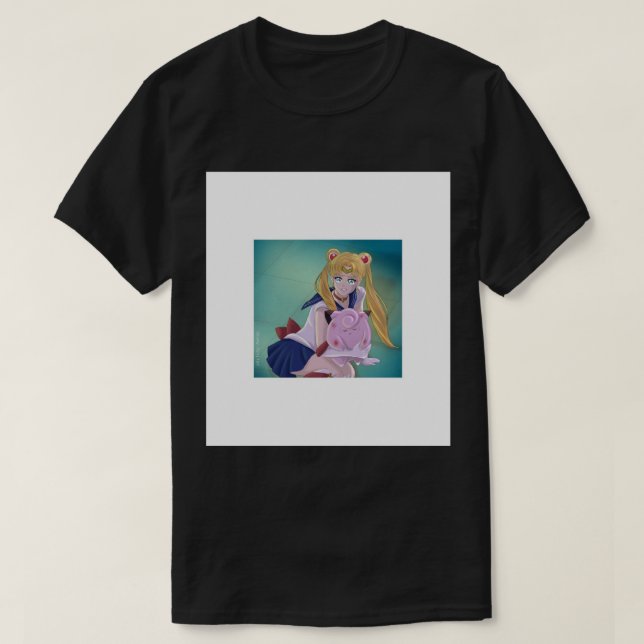 Camiseta Sailormoon with Clefairy .png (Frente do Design)