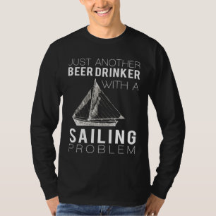 Camiseta Sails & Ales: Apenas mais um bebedeira de cerveja 