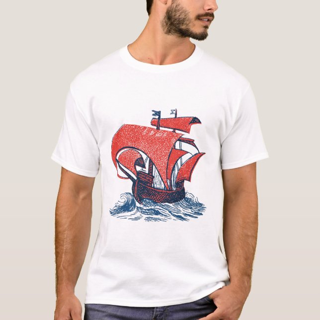 Camiseta Sails Voyage (Frente)