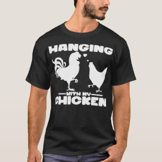 Camiseta Saindo com meu frango