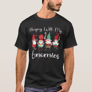 Camiseta Saindo Com Meus Gnomos