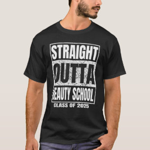 Camiseta Saindo direto da Escola de Beleza Turma de 2025 G