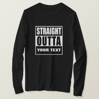 CAMISETA SAINDO DIRETO DE [SUA CIDADE OU ESTADO] PERSONALIZ