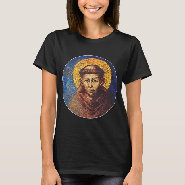 Camiseta Saint Francis of Assisi The Canticle of Creation (Frente)