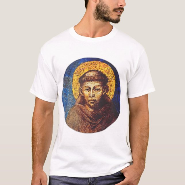 Camiseta Saint Francis of Assisi The Canticle of Creation (Frente)