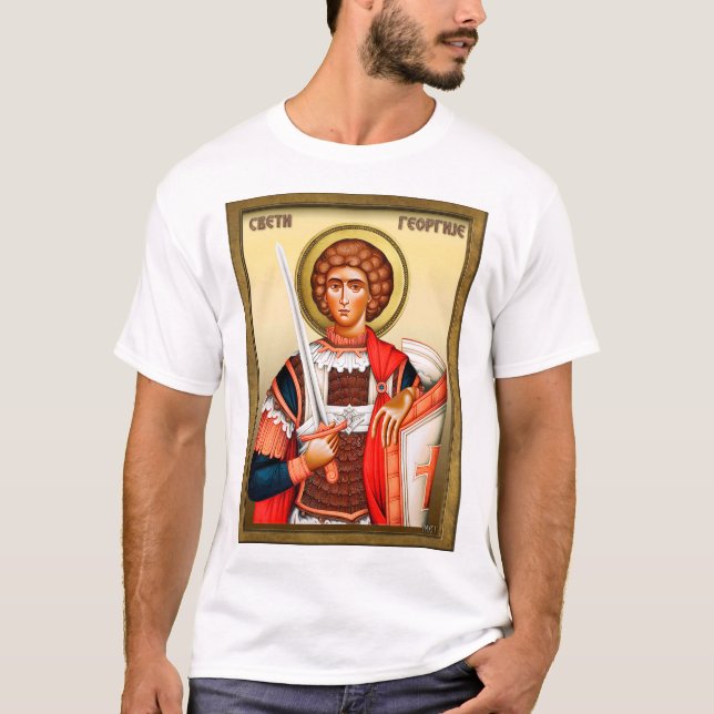 Camiseta Saint George gifts, Saint George art, srb 5 (Frente)