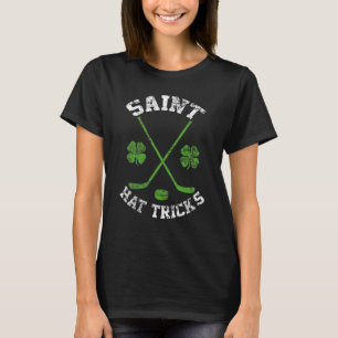 Camiseta Saint Hattrick dia de São Patrício de hóquei Hat T