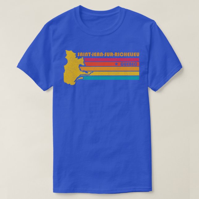 Camiseta Saint-JeansurRichelieu Quebec Canadá (Frente do Design)