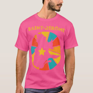 Camiseta Saint Jerome Quebec Canadá Vintage Alma em Descans