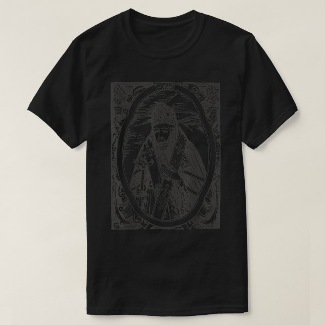 Camiseta Saint Josaphat Kuntsevych Lithuanian Polish Bishop (Frente do Design)