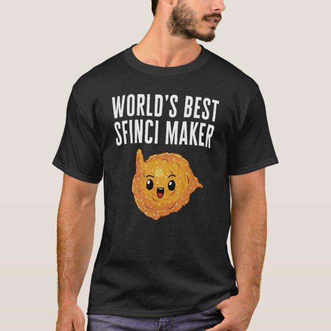 Camiseta Saint Joseph's Day World's Best Sfinci Maker Sicil (Frente)