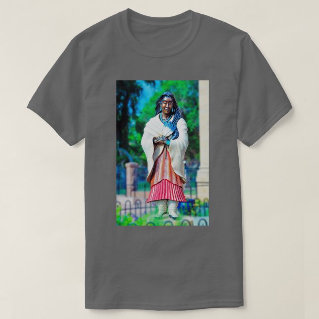 Camiseta Saint Kateri Tekakwitha 1  (Frente do Design)