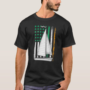 Camiseta Saint Patrick American Flag