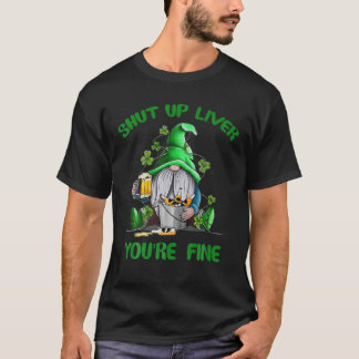 Camiseta Saint Patrick está calado fígado você é um bom gno