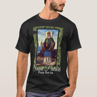 Camiseta Saint Patrick Pray for Us Ireland Kids Women Irish