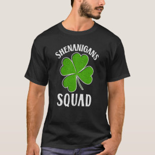 Camiseta Saint Patricks Day Cote Shenanigans Squad Irish