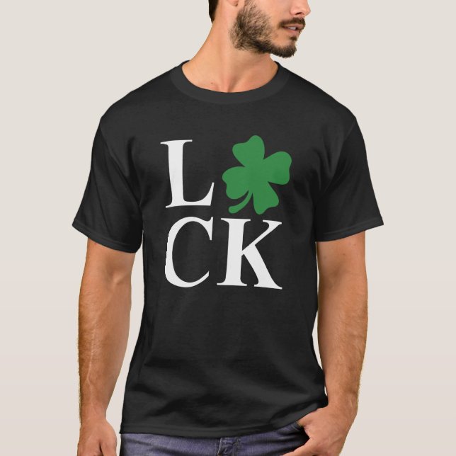 Camiseta Saint Patrick's Day Luck o' the Irish Paddy's Day  (Frente)