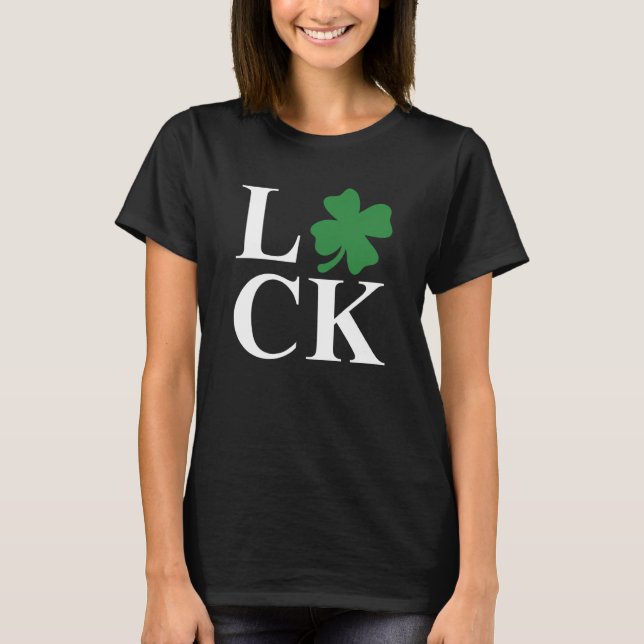 Camiseta Saint Patrick's Day Luck o' the Irish Paddy's Day  (Frente)