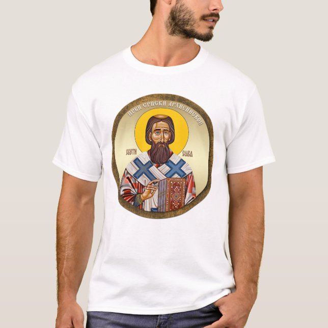 Camiseta Saint Sava of Serbia (Frente)