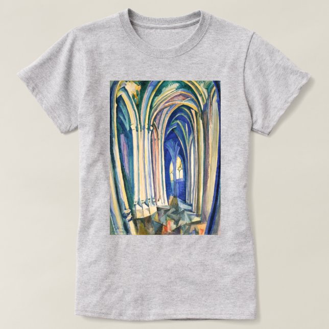 Camiseta Saint-Séverin | Robert Delaunay | (Frente do Design)