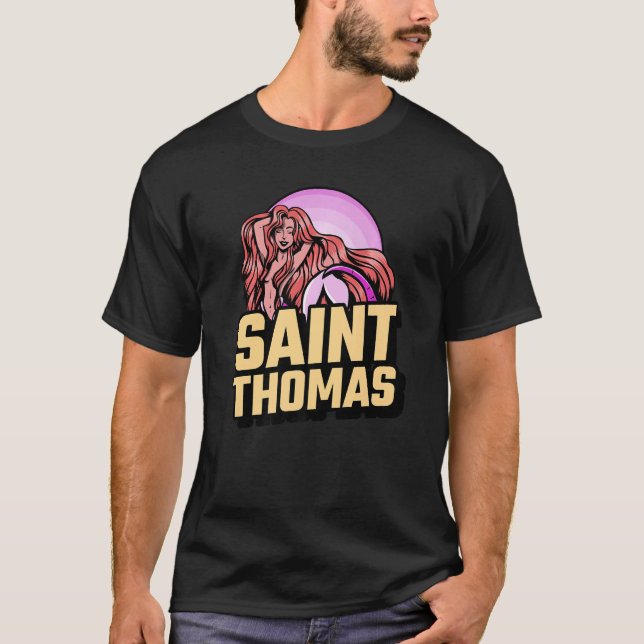 Camiseta Saint Thomas US Virgin Islands Premium (Frente)