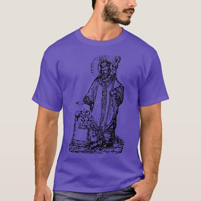 Camiseta Saint Urban Catholic s by VSG (Frente)