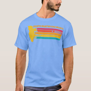 Camiseta SainteAgathedesMonts Quebec Canadá Vintage Distres