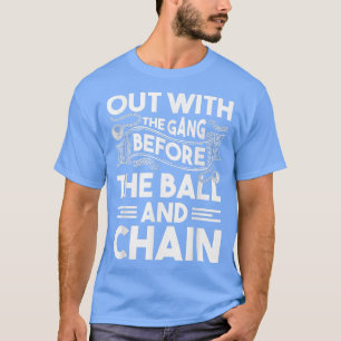 Camiseta Sair Com a Galera Divertida Despedida de Solteiro