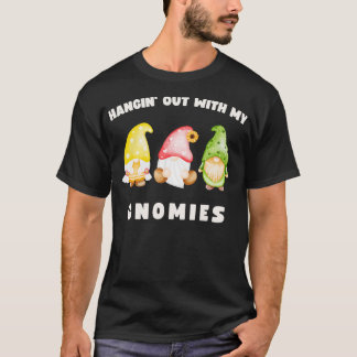 Camiseta Sair Com Meus Gnomos Engraçados