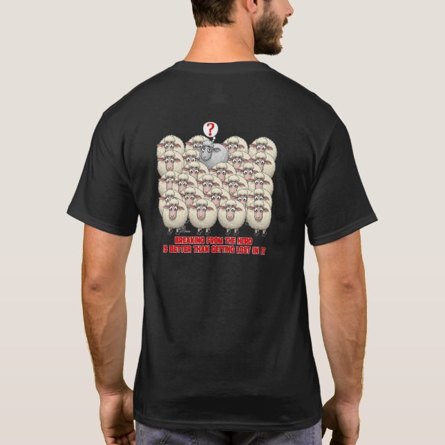CAMISETA SAIR DA CABEÇA É MELHOR DO QUE SE PERDER (Verso)