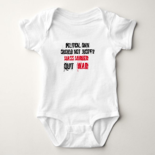 CAMISETA SAIR DA GUERRA (Frente)