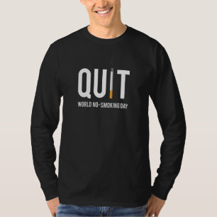 Camiseta Sair do mundo sem fumar