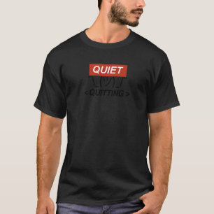 Camiseta Sair do trabalho Equilíbrio de vida útil do escrit