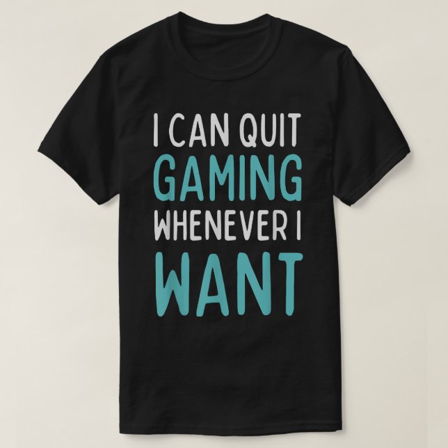 Camiseta Sair dos jogos sempre que eu quiser jogos incrívei (Frente do Design)