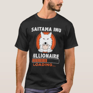 Camiseta Saitama Inu Token O Token De Carregamento Milionár