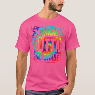 Camiseta Saiu da 2ª Série Tie Dye Para Homens Mulheres