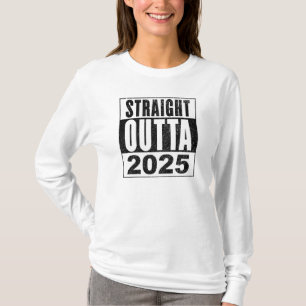 Camiseta Saiu direto de 2025