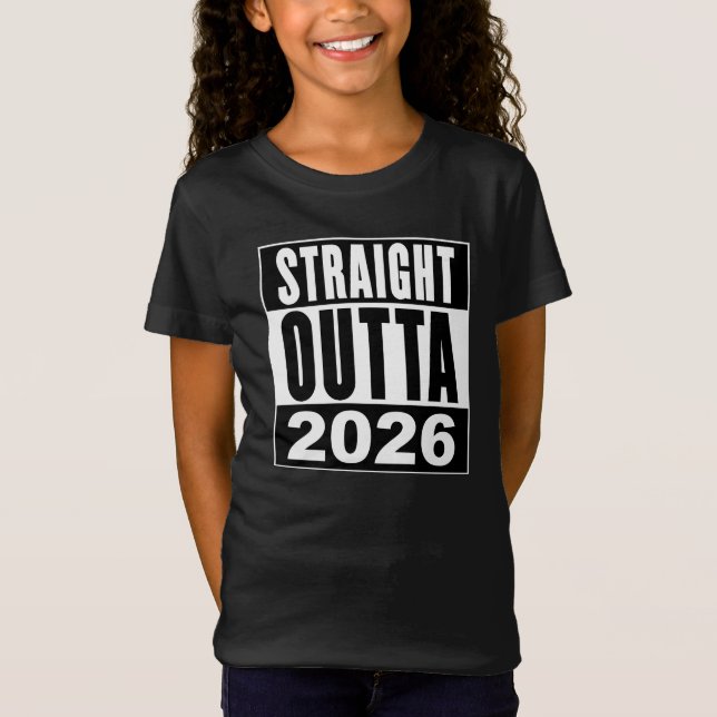 Camiseta Saiu direto de 2026 (Frente)