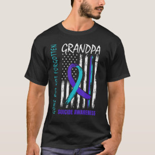 Camiseta Saiu, Mas Não Esqueceu O Vovô Sensibilização Suici