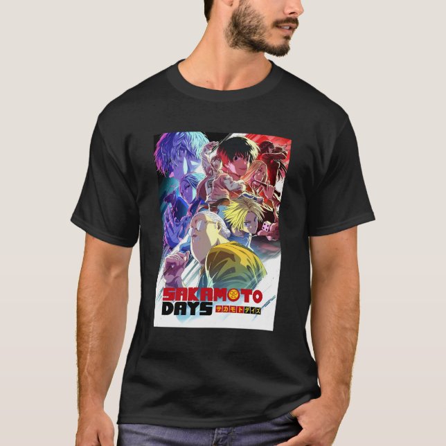 Camiseta Sakamoto Days All Characters (Frente)