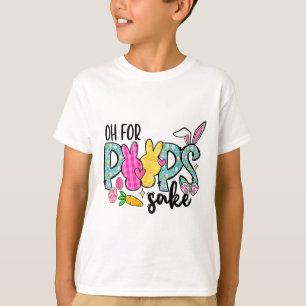 Camiseta Sake Impressão de Coelho de Páscoa Engraçado Gles