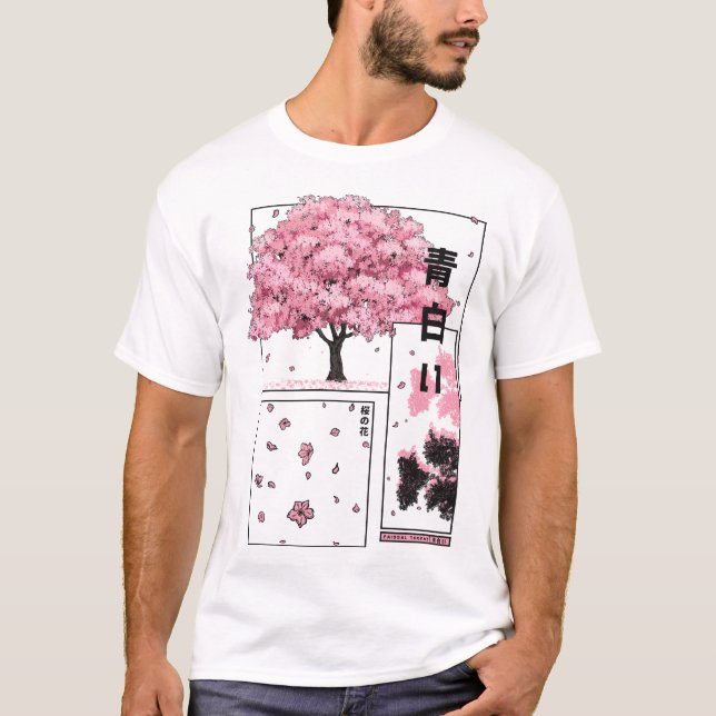 Camiseta Sakura Anime (Frente)