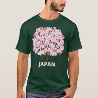 Camiseta Sakura Cherry Blossom Árvore Japão