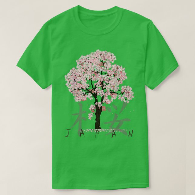 CAMISETA SAKURA CHERRY BLOSSOM DO JAPÃO (Frente do Design)