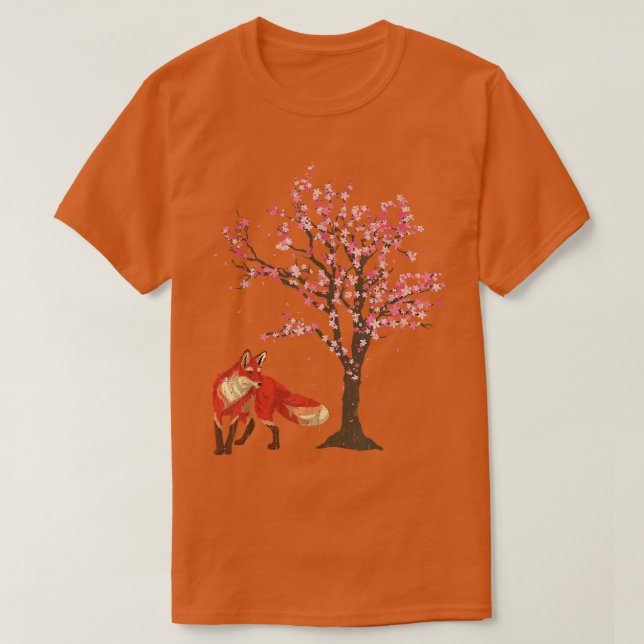 Camiseta Sakura Cherry Blossom Do Lover Nature Forest Anima (Frente do Design)