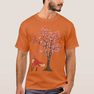 Camiseta Sakura Cherry Blossom Do Lover Nature Forest Anima